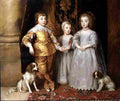 van dyck Children of Charles 1 Art A4 Photo Print