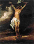 van dyck Crucifixion Art A4 Photo Print