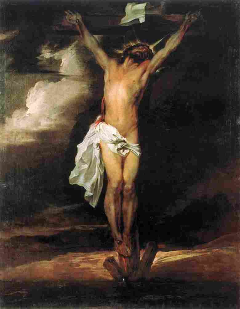 van dyck Crucifixion Art A4 Photo Print