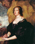 van dyck Diana Cecil Countess of Oxford Art A4 Photo Print