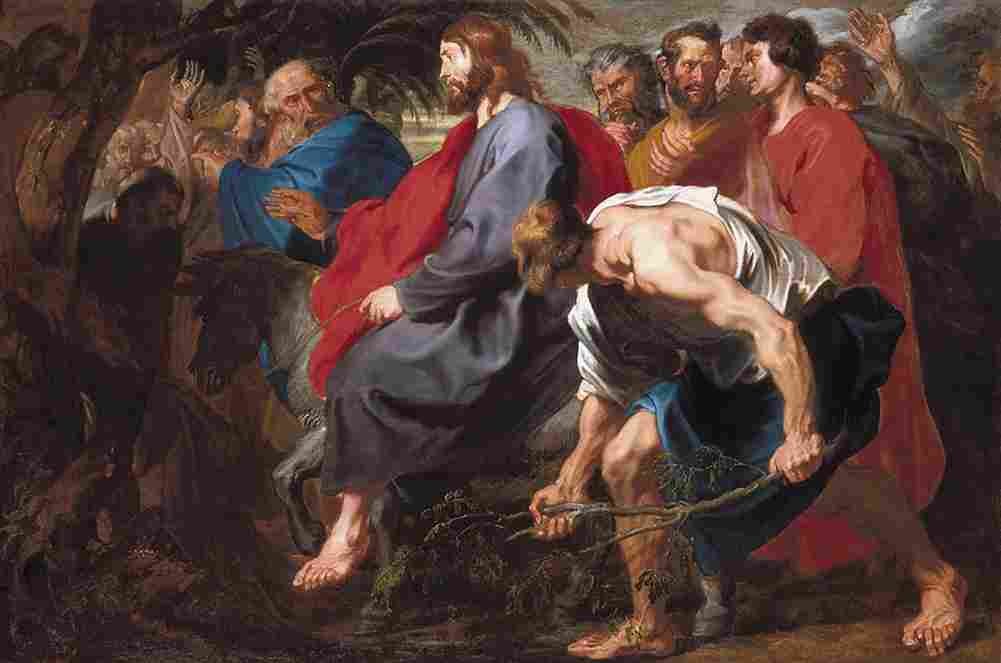 van dyck Entry of Christ into Jerusalem Art A4 Photo Print