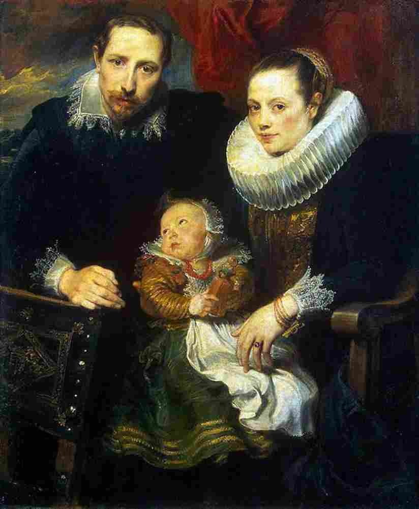 van dyck Family Portrait Art A4 Photo Print