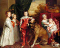 van dyck Five Children of Charles I Art A4 Photo Print
