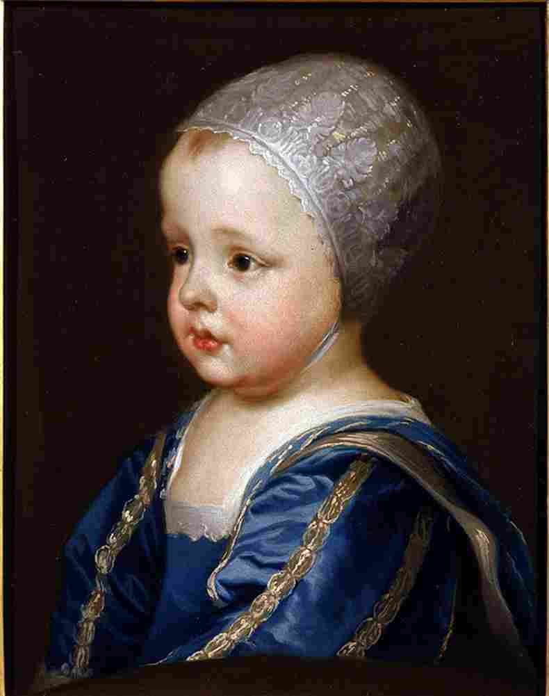 van dyck Infant King James II Art A4 Photo Print
