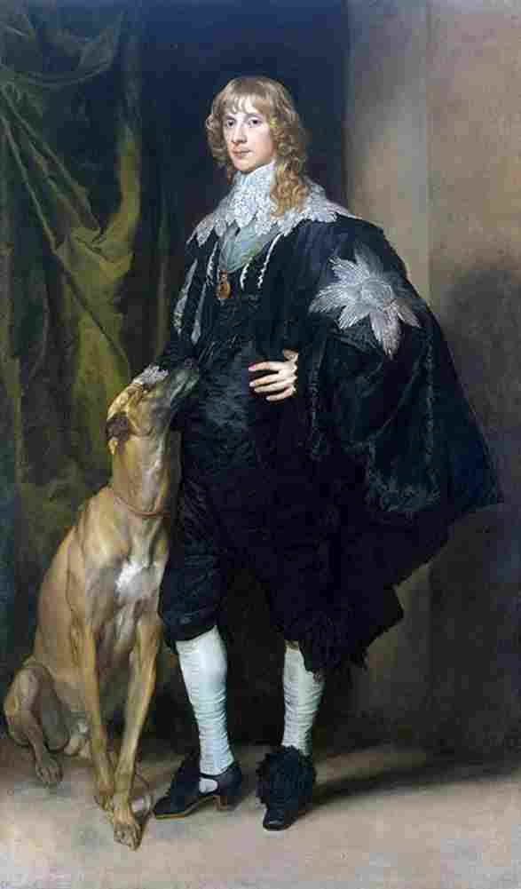van dyck James Stuart Art A4 Photo Print