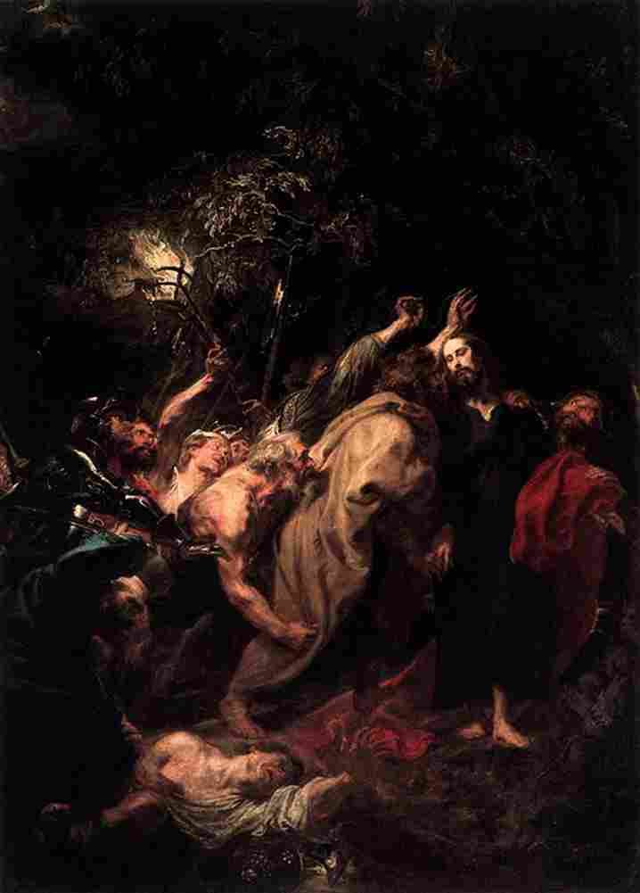 van dyck The Capture of Christ Art A4 Photo Print