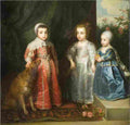 van dyck Three Children of Charles I no3 Art A4 Photo Print