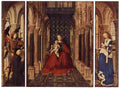 van eyck Dresden Triptych Art A4 Photo Print