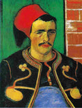 van gogh Le Zouave Art A4 Photo Print