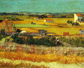 van gogh The Harvest Arles Art A4 Photo Print