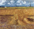 van gogh Wheat Field Art A4 Photo Print