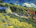 van gogh a group of cottages 1890 Art A4 Photo Print