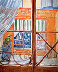 van gogh a pork butcher s shop seen from a window 1888 Art A4 Photo Print