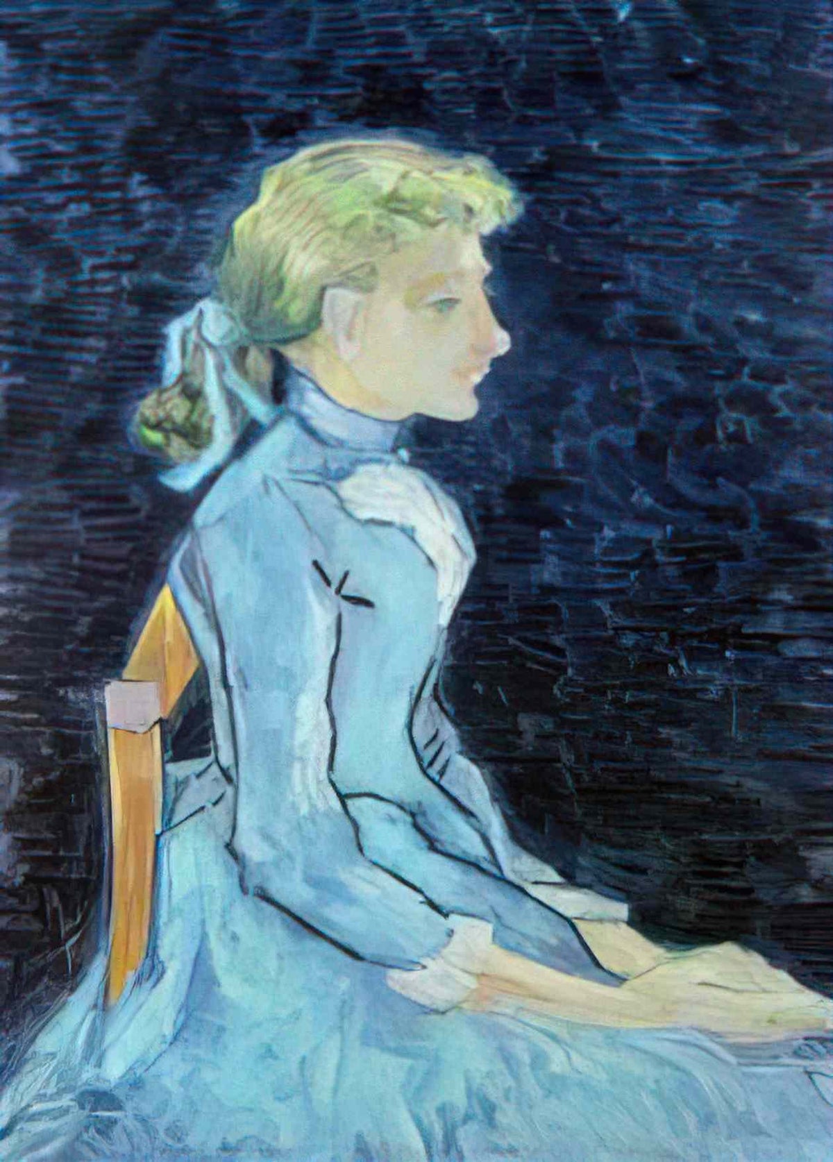 van gogh adeline ravoux Art A4 Photo Print