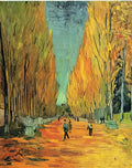 van gogh alychamps 1888 Art A4 Photo Print
