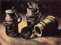 van gogh beer tankards 1885 Art A4 Photo Print