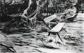van gogh bench in a wood 1882 Art A4 Photo Print