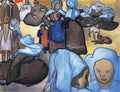 van gogh breton women 1888 Art A4 Photo Print