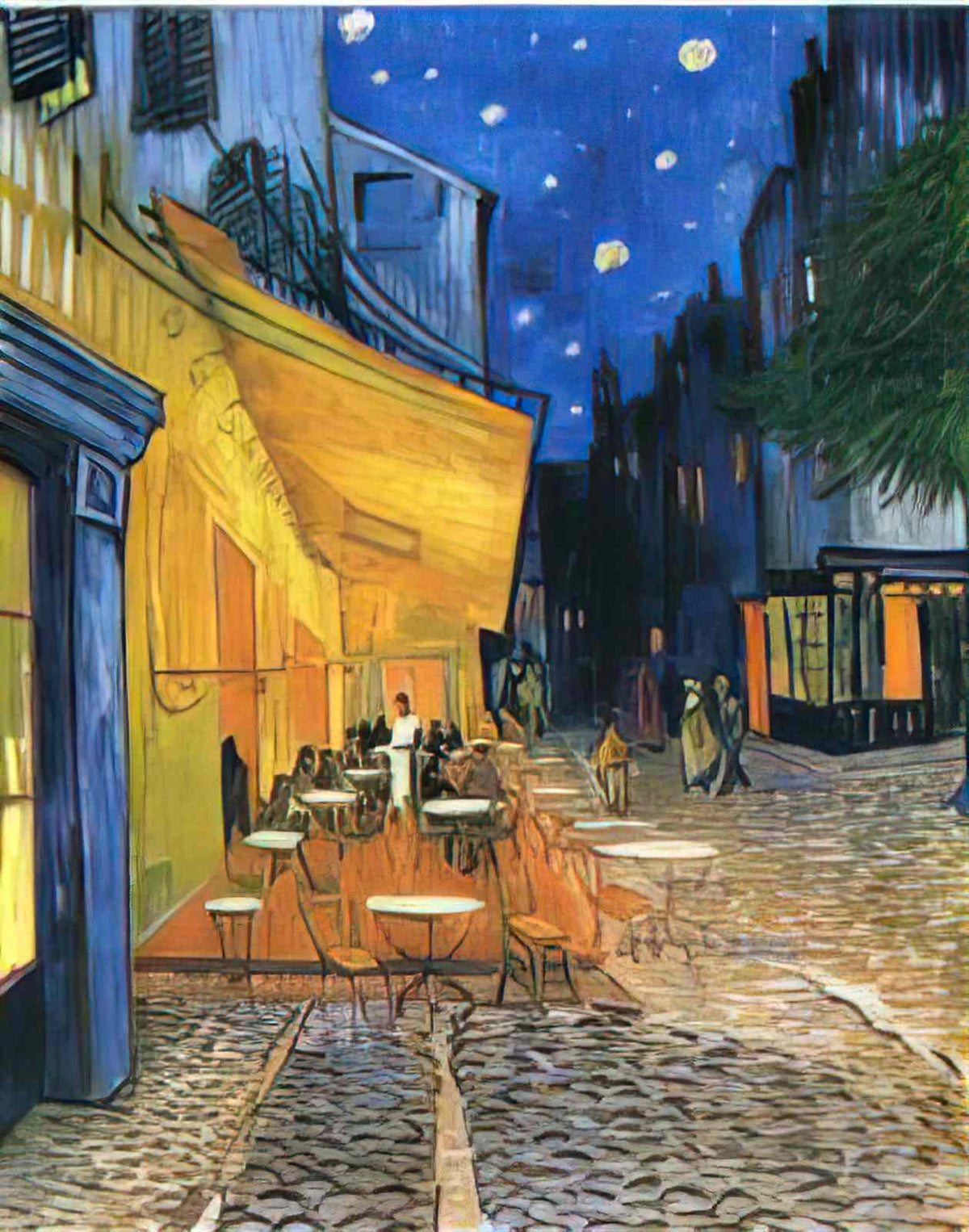 van gogh cafe terrace place du forum arles 1888 Art A4 Photo Print