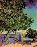 van gogh chestnut tree in blossom 1890 Art A4 Photo Print