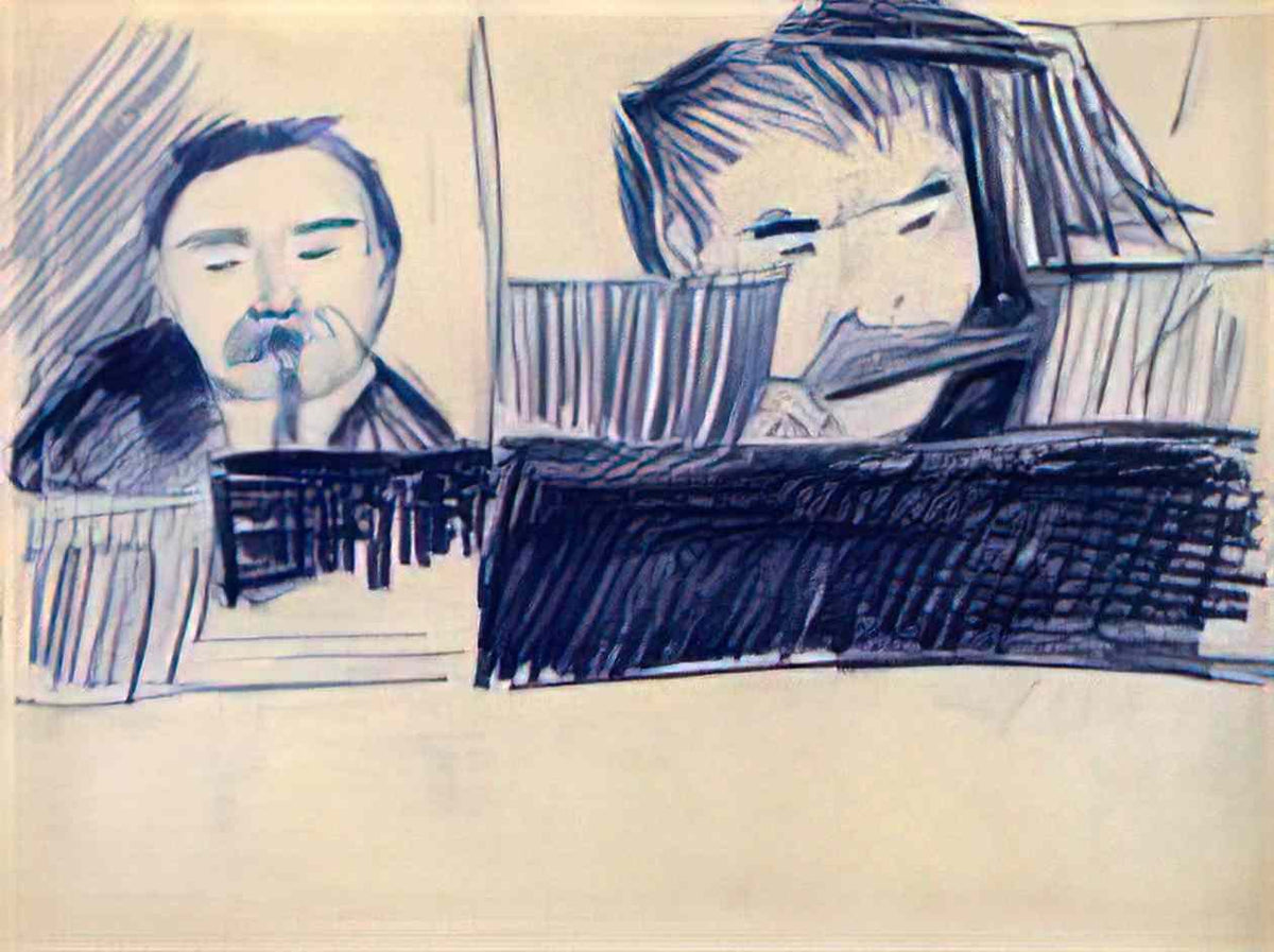 van gogh clarinetist and piccolo player 1887 Art A4 Photo Print