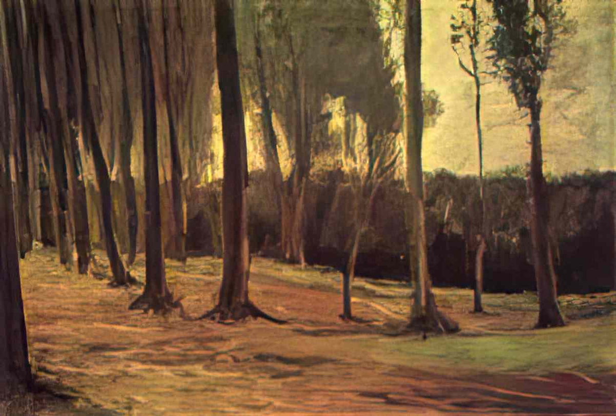 van gogh edge of a wood 1882 Art A4 Photo Print
