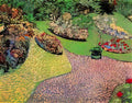 van gogh garden in auvers 1890 Art A4 Photo Print