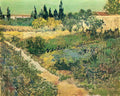 van gogh garden with flowers 1888 1 Art A4 Photo Print