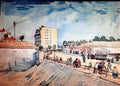 van gogh gate in the paris ramparts 1887 Art A4 Photo Print