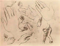 van gogh hands 1885 1 Art A4 Photo Print