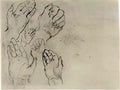 van gogh hands 1885 Art A4 Photo Print