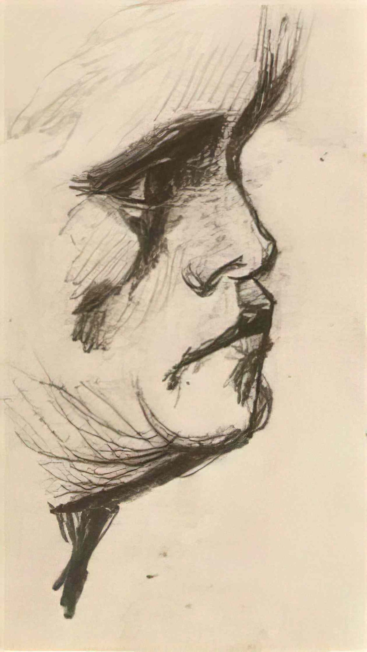 van gogh head of a man 3 Art A4 Photo Print