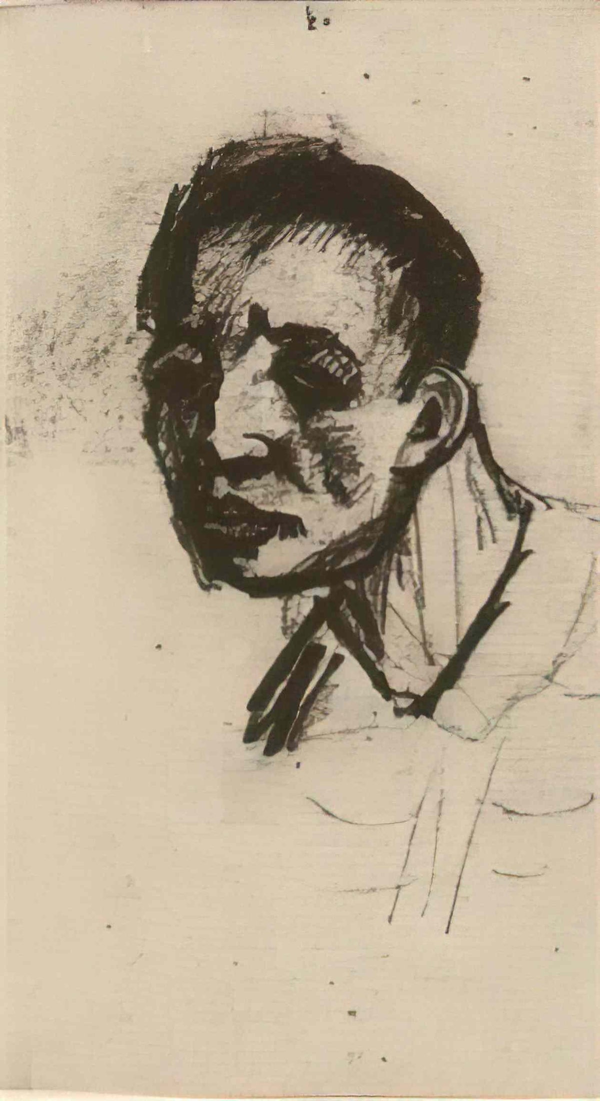 van gogh head of a man bareheaded 1885 1 Art A4 Photo Print