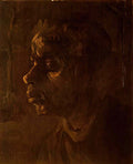 van gogh head of a peasant woman Art A4 Photo Print