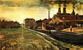 van gogh iron mill in the hague 1882 Art A4 Photo Print