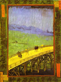 van gogh japanese art 1887 Art A4 Photo Print