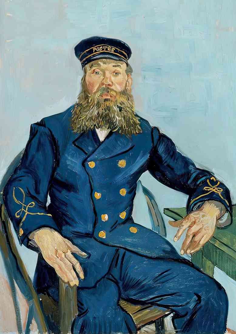 van gogh joseph roulin A4 Photo Print