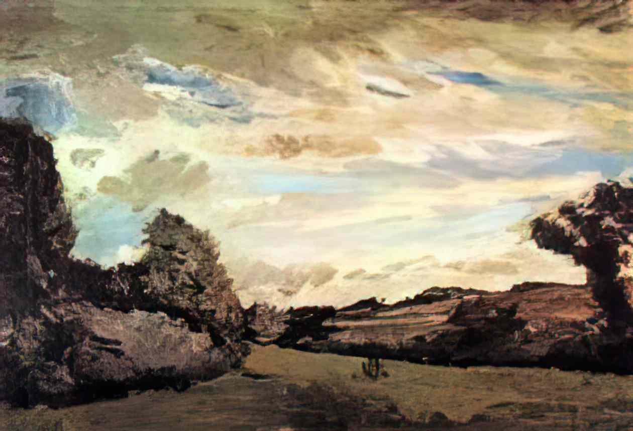 van gogh landscape with dunes 1883 Art A4 Photo Print