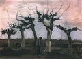 van gogh landscape with pollard willows 1884 Art A4 Photo Print