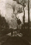 van gogh lane in autumn 1884 Art A4 Photo Print