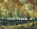 van gogh lane with poplars near nuenen 1885 Art A4 Photo Print