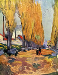 van gogh les alyscamps 1888(2) Art A4 Photo Print