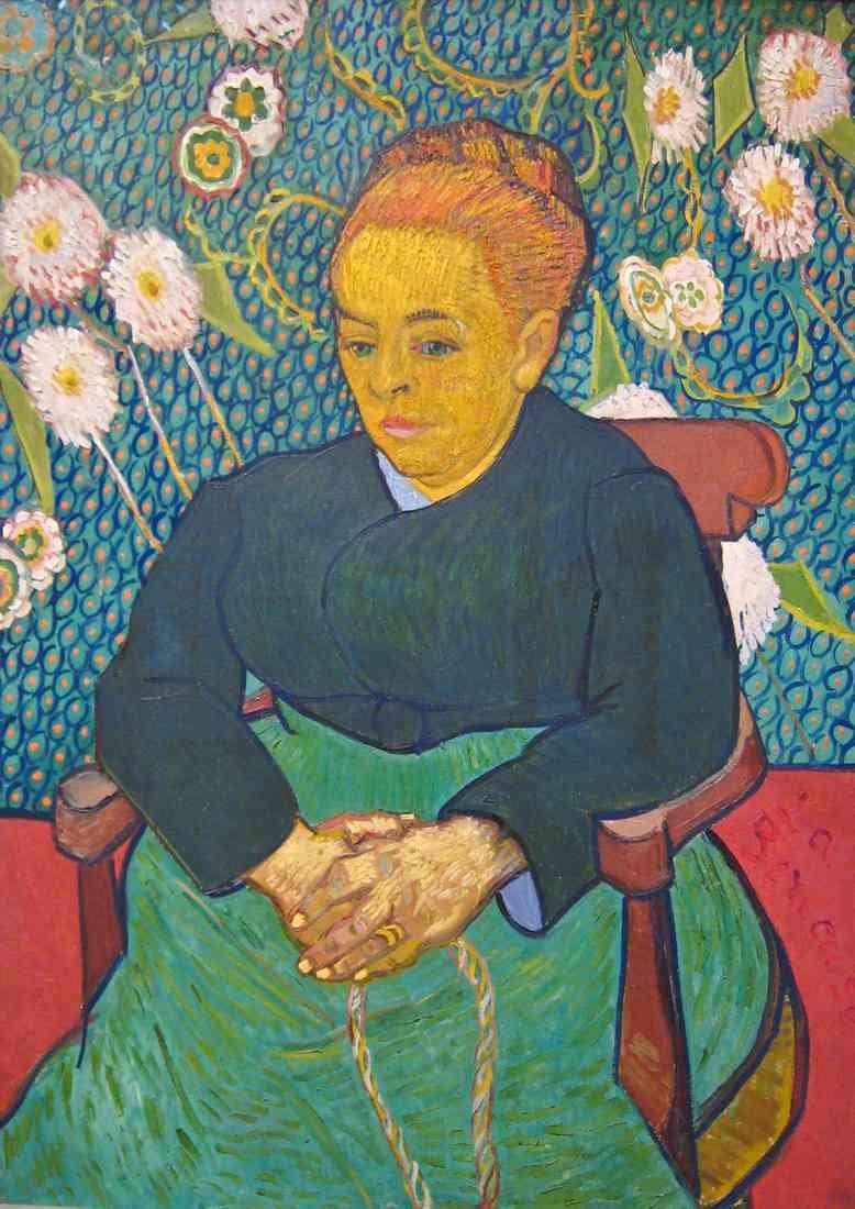 van gogh madame roulin rocking the cradle a lullaby A4 Photo Print