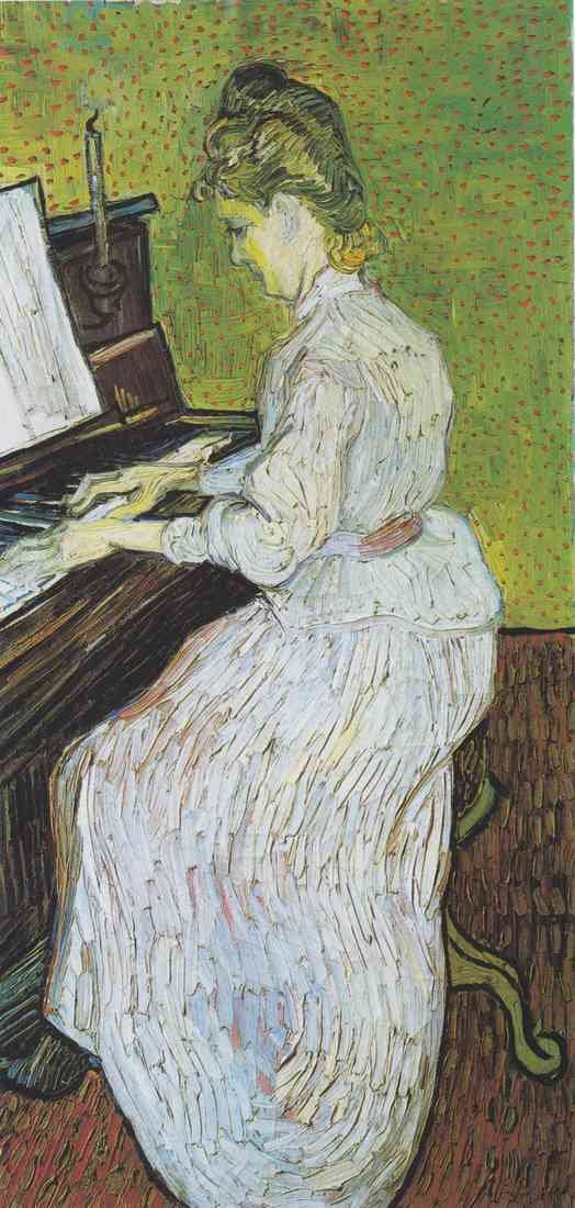 van gogh marguerite gachet at the piano