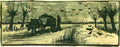 van gogh oxcart in the snow 1884 Art A4 Photo Print