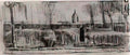 van gogh parsonage garden 1884 Art A4 Photo Print