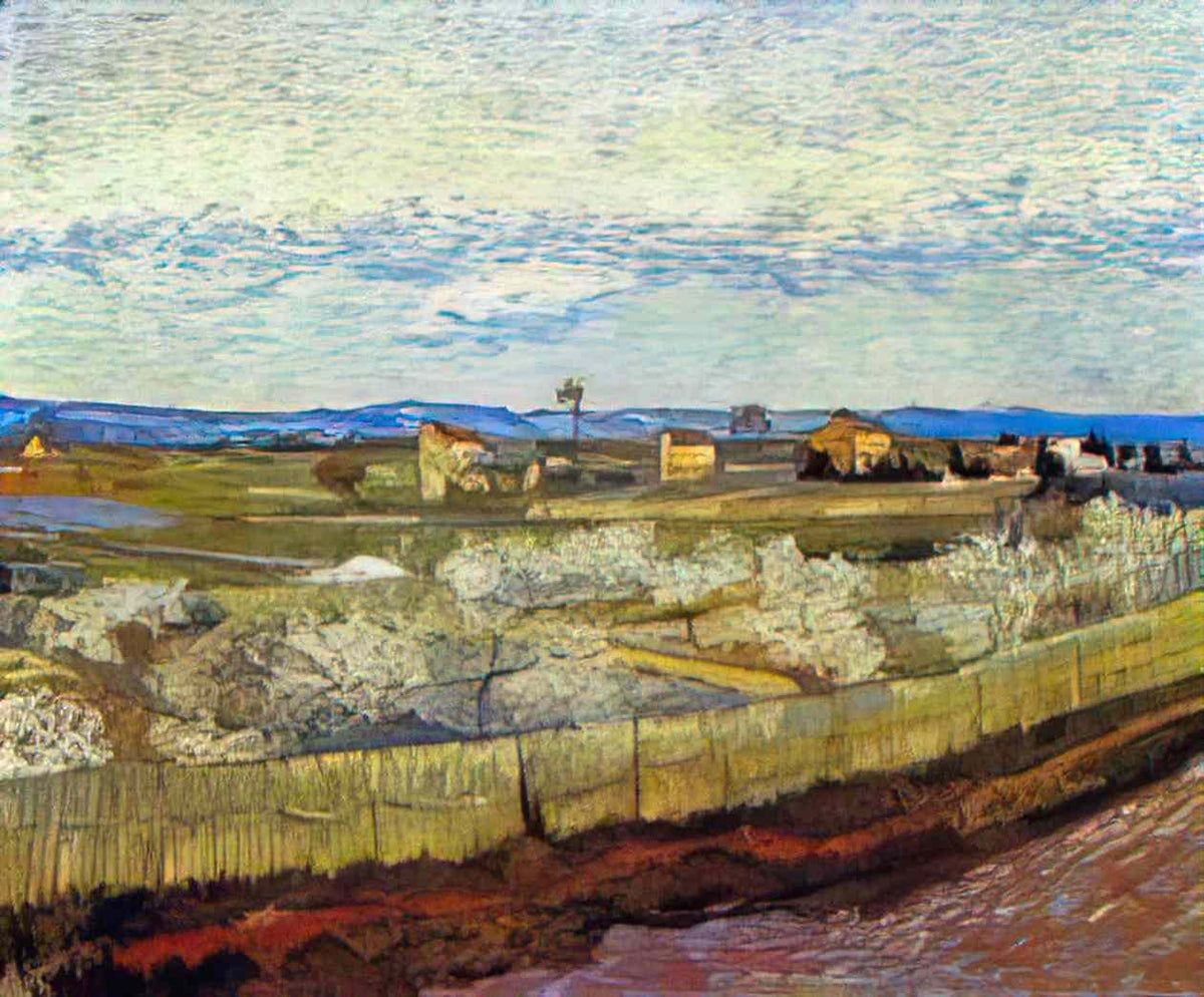 van gogh peach trees in blossom 1889 Art A4 Photo Print