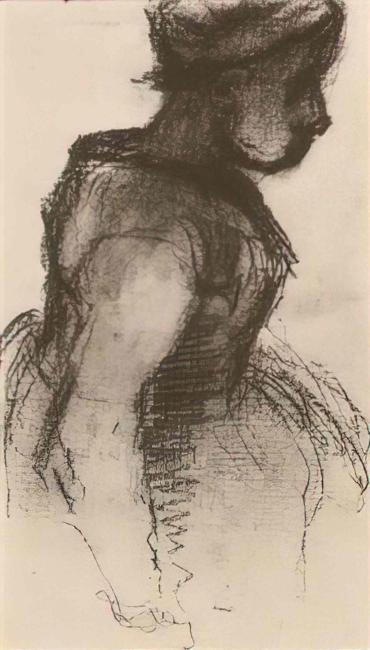 van gogh peasant girl half figure Art A4 Photo Print