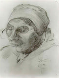 van gogh peasant woman head 1884 Art A4 Photo Print