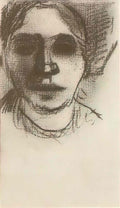 van gogh peasant woman head 1885 1 Art A4 Photo Print